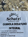 Schatzi Organic Whole Grain Granola 1.5kg - Oil-Free 1