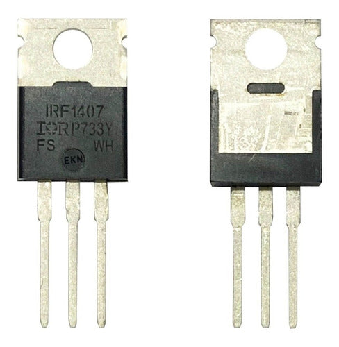 2 Pçs - Transistor Irf1407 - Irf 1407 - 75v 130amp - Canal N 1