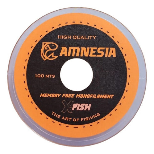 X-Fish Amnesia Fishing Line 100mts Low Memory 0.35mm 0