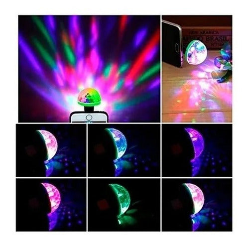 Oasis Set X3 Rotating RGB Star Lights + USB Bulb 1