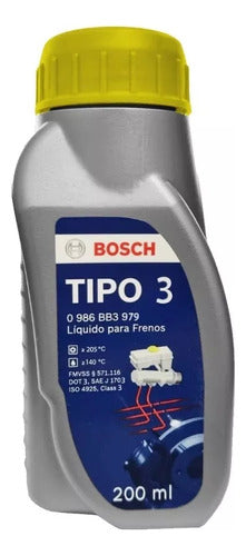 Liquido De Frenos  Para Moto Dot 4 Bosch 200 Ml 0