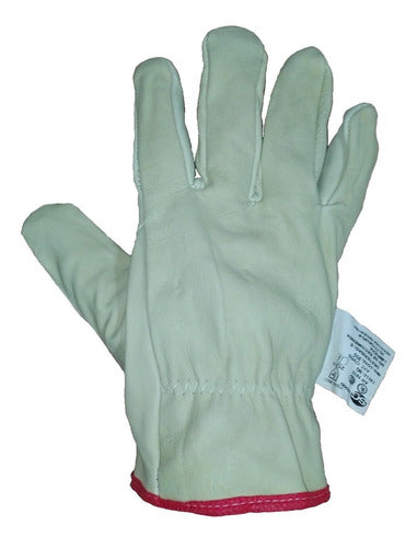 Cowhide Leather Work Gloves 1/2 Walk Size 8 - Dozen Sale 0