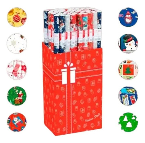 Febo Christmas Gift Wrap Paper X3 New Designs 0