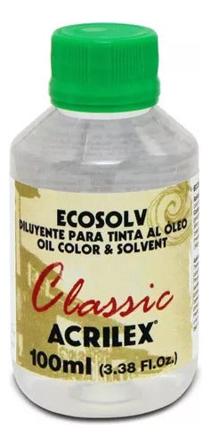 Kit Ecosolv/ Óleo De Linhaça 100ml - Acrilex 2