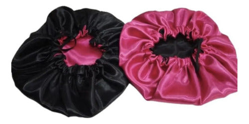 Generic Satin Hair Caps Pack of 2 0