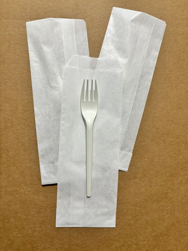 Eco Disposable Compostable Spoon Pack of 100 Individual Units 1