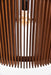 Bauhaus Pendant Ceiling Lamp Cira 40x25cm MDF 4