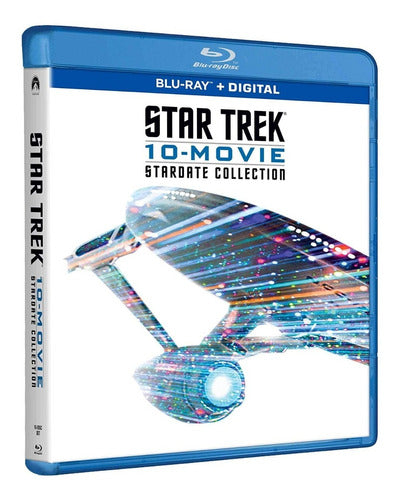 Blu-ray Star Trek Stardate Collection - Includes 10 Films - Blu-Ray Star Trek Stardate Collection / Incluye 10 Films