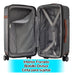 Medium Rigid Crossover Gigi Suitcase 100% Polycarbonate 16