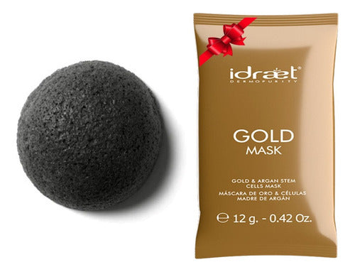 Idraet Konjac Sponge - Unisex Cleansing Sponge + Gift 0