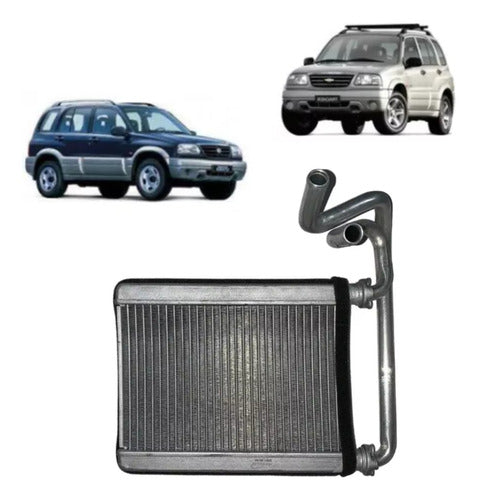 Radiador Ar Quente Tracker Suzuki Grand Vitara 1999 A 2009 2