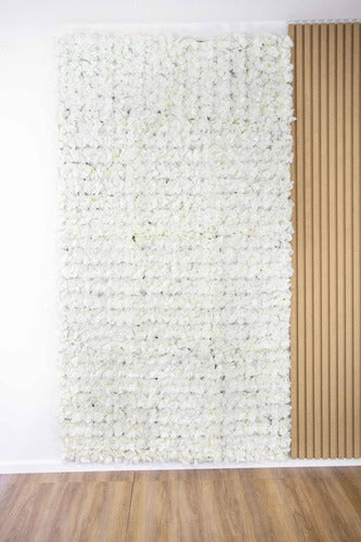 Artificial Flower Panel Vertical Garden Wall Dense Floral 60x40 10