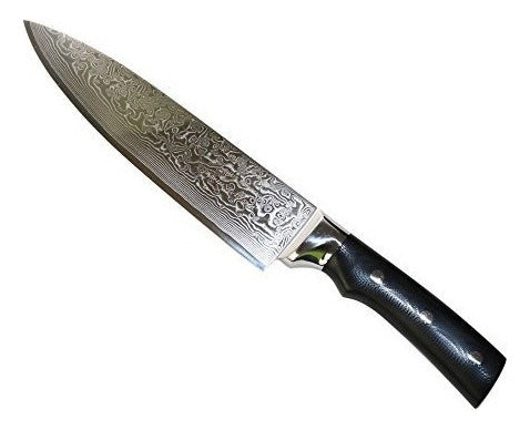 Kamosoto 8-Inch Professional Damascus Chef Knife 1