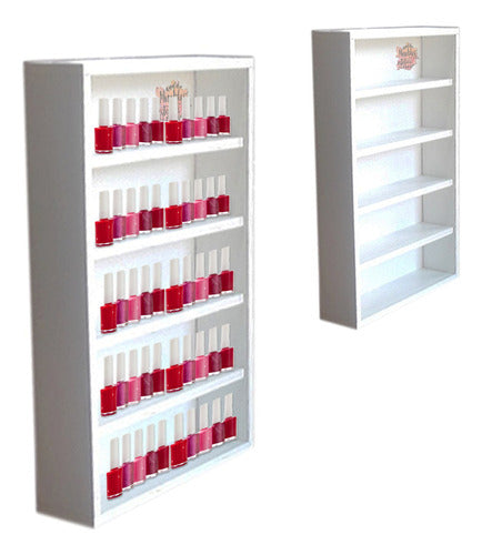 Estilo Muebles Nail Polish Shelf 0