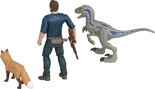 Jurassic World - Humano + Dino Jw3 Hdx46-gwm26 4