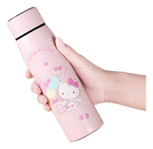 Sanrio Termo Botella Hello Kitty Frio/Calor Antiderrame Acero Inox 0