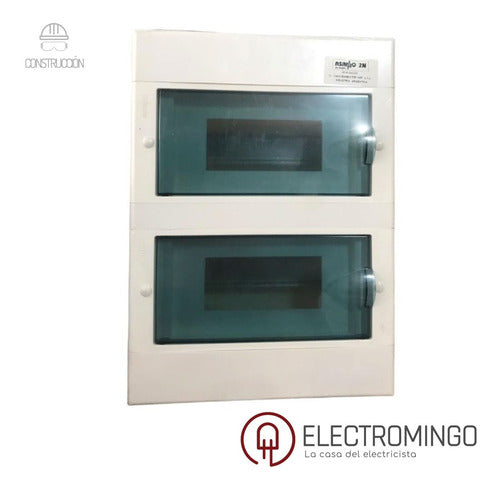 Gabinete Tablero Caja Térmicas Embutir Pvc 18 Bocas Asanno 1