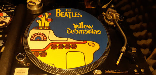 Beatles Yellow Submarine Version 2 Slipmat Paño Latex 1