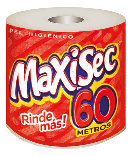 Maxisec Natural Toilet Paper 60 Mts 12 Un 1