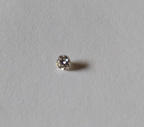 White Moissanite Diamond 0.5cts 1