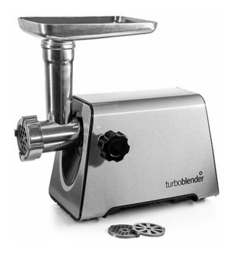 Picadora De Carne Turboblender Acero Inox. 3 Discos 0