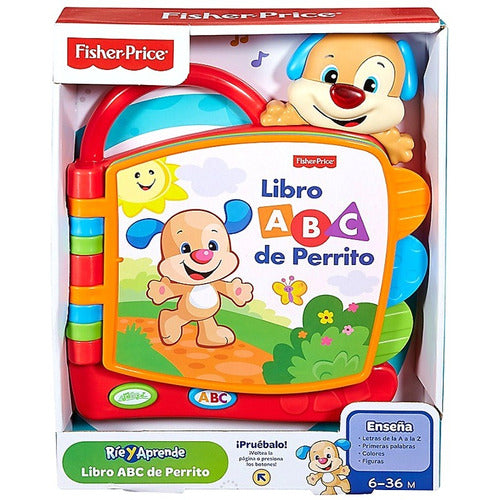 Fisher-Price Interactive ABC Puppy Book for Baby 7