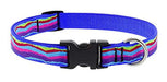 Lupine Small Dog Collar with 3/4" Wide Ripple Creek Design 0