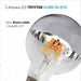 Decorative LED Filament Bulb G125 4W Chrome Warm Glow 4