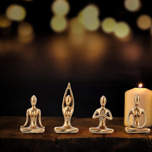 ~? Leekung Yoga Statue Meditation Zen Decor - Estatuas De Yo 4