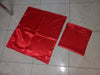 Pañuelo Raso Rojo ...dorado 50 Cms - Price X 2 Units 0