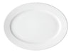 Royal Porcelain by Volf Oval Serving Platter 26 x 36 cm - White Prestigio 0