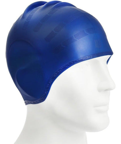 KATTEONG Gorro Natación Silicona Elástica No Tóxico Cubre Orejas 2