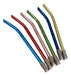 Set of 5 Loekemeyer Stainless Steel Spring Color Straws 0