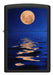 Zippo Full Moon Design Lighter Model 49810 Warranty 3