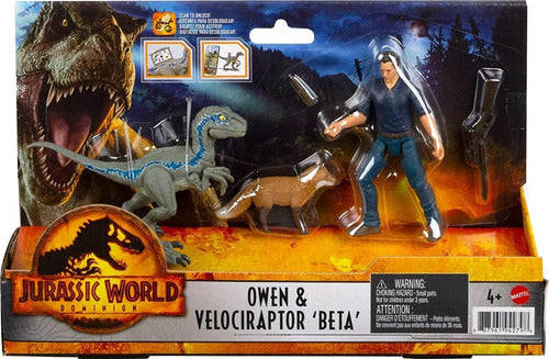 Jurassic World - Humano + Dino Jw3 Hdx46-gwm26 0