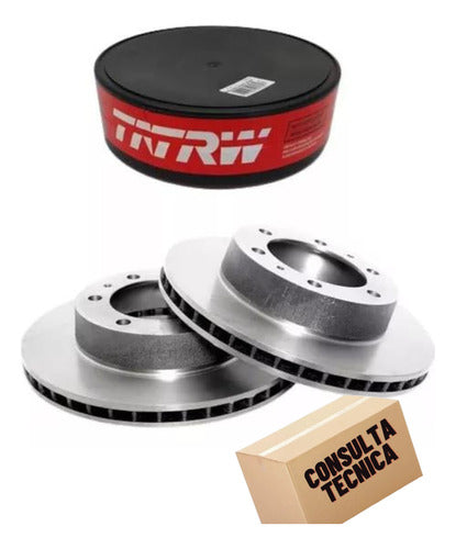 TRW Disc Brake Kit for Toyota Hilux Since 2005 Diameter 297 Mm Kitx2 0