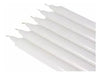 Set of 6 White Long Slim Candles by Mahalpiedras 0