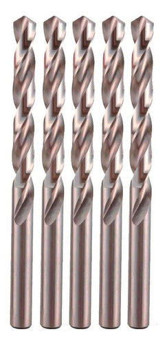 5 Brocas 9,25x125mm Aço Rápido Hss Para Metal Makita D-06541 0