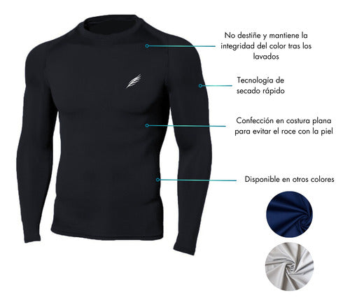 Nordico Sport Men's Thermal Sports Shirt First Skin 2