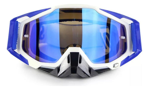 MTL Gafas Antiparras Espejadas 100% Para Motocross, MTB Y Nieve 2