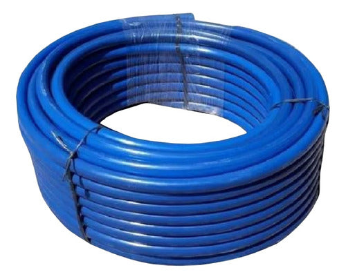 Caño Manguera Pesada Azul 3/4'' Tubo Electricidad 50mts 0