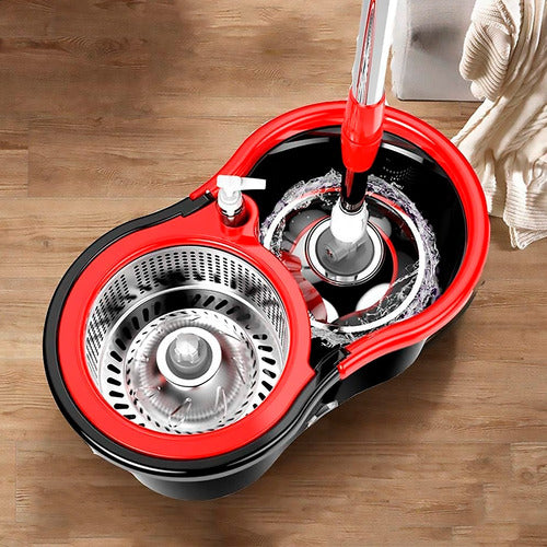 Bucket Mop Spin Mop Bucket Wringer Floor Cleaner 5