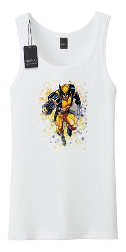 Men's Wolverine Art Logo Tank Top - PSWO3 0