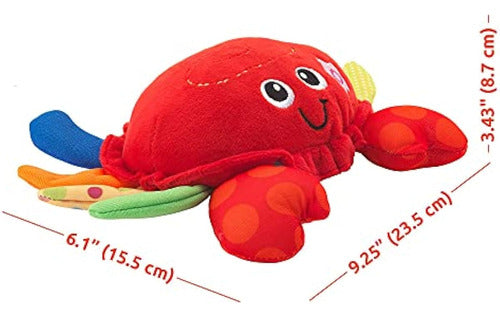 Kiddolab Musical Plush Crab Toy for Babies 5