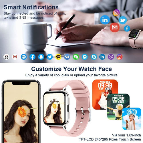 Molocy Smartwatch for Men and Women 7