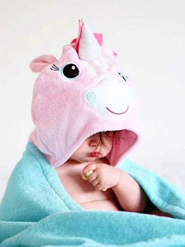 Zoocchini Large Hooded Towel for Kids 0