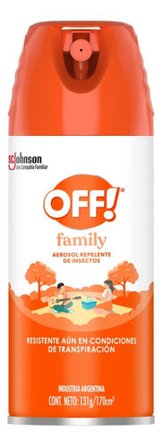 OFF Insect Repellent Aerosol 131g Pack of 12 Units 0
