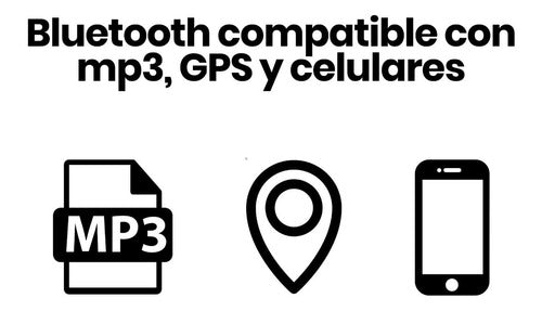 Intercomunicador Bluetooth Para Moto Fox S21 Plus - Nuevo 2