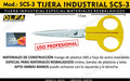 Olfa Tijeras SCS-3 Corta Plástico, Tela Y Vinilo 1