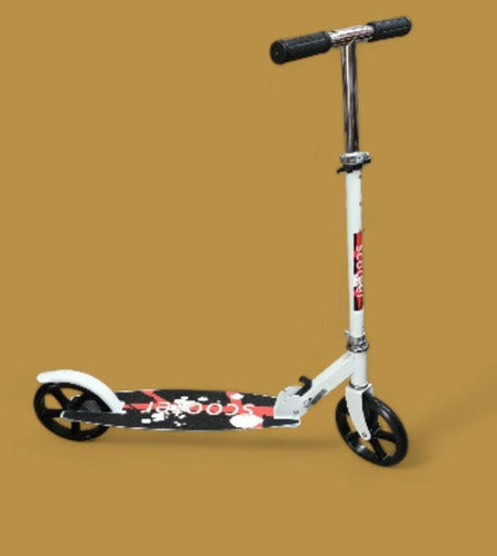 Heller-Heller Ultralight Folding Scooter with Large Wheels - 100 Kg Capacity 1